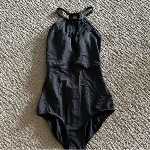 Natalie Dancewear Black Leotard